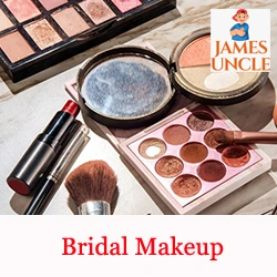 Bridal Makeup Miss. Sayantani Dey in Surya Sen Nagar
